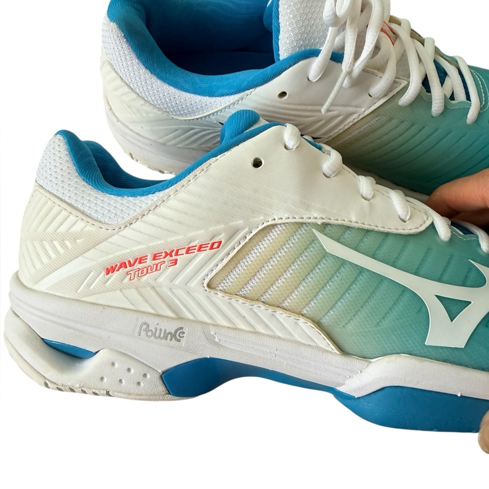 Mizuno Wave Exceed Tour 3AC woman tennis shoes size 9 - Picture 7 of 9